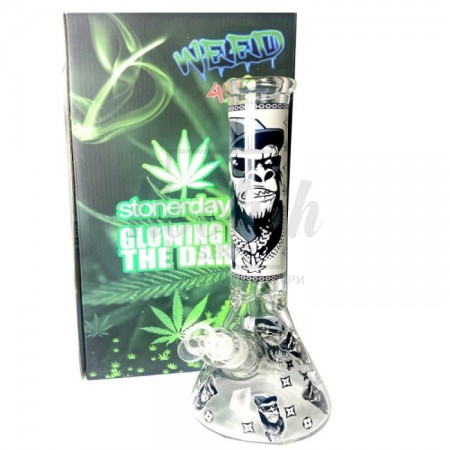 Бонг Glowing In The Dark King Kong 25см Бонг Glowing In The Dark King Kong 25см