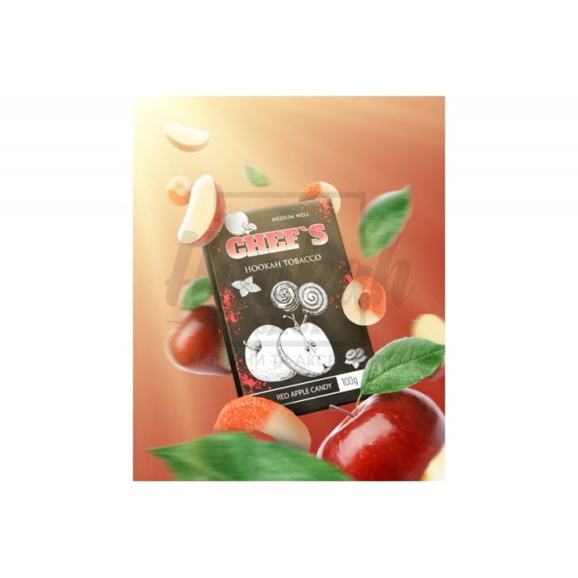 Заправка Chef's Red Apple Candy (Яблучна Цукерка) 100 g. Заправка Chef's Red Apple Candy (Яблучна Цукерка) 100 g.