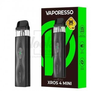 Многоразовая Pod-система Vaporesso XROS 4 Mini Black