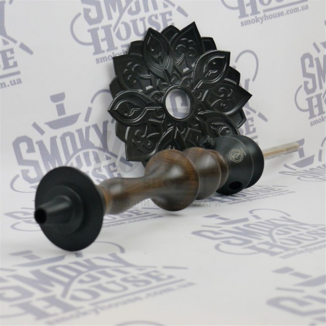 Шахта для кальяну Karma 3.2 Brown коричнева + блюдце Шахта для кальяну Karma 3.2 Brown коричнева + блюдце