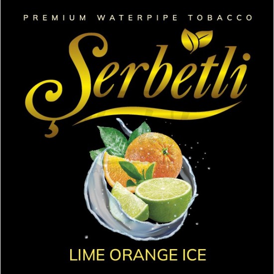 Тютюн Serbetli Lime Orange Ice (Лайм Апельсин Лід) 100 гр Тютюн Serbetli Lime Orange Ice (Лайм Апельсин Лід) 100 гр