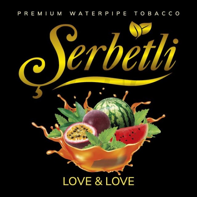 Тютюн Serbetli Love Love (Кавун Маракуя М'ята) 500 гр Тютюн Serbetli Love Love (Кавун Маракуя М'ята) 500 гр