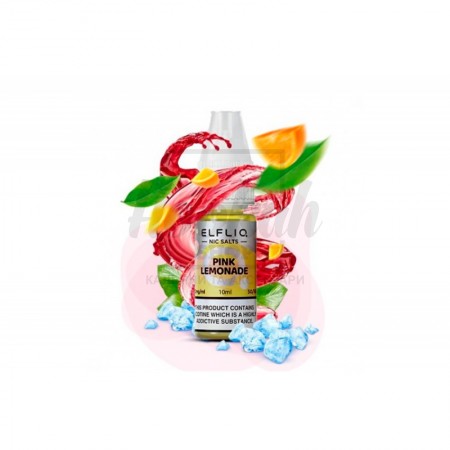 Жидкость Elf Liq Pink Lemonade (Розовый Лимонад) 10ml/50mg Salt Nic
