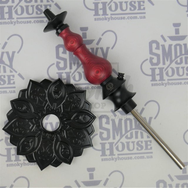 Шахта для кальяну Karma 0.1 RED червона + блюдце Шахта для кальяну Karma 0.1 RED червона + блюдце