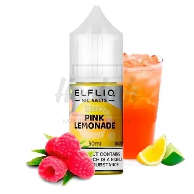 Жидкость Elf Liq Pink Lemonade Soda (Розовая Газировка) 10мл 5% Жидкость Elf Liq Pink Lemonade Soda (Розовая Газировка) 10мл 5%
