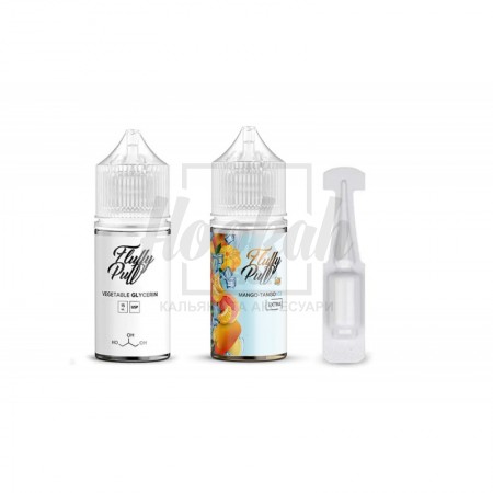 Набір Fluffy Puff Mango Tango Ice (Манго Мандарин Гуава Айс) 30ml/50mg Salt Nic Набір Fluffy Puff Mango Tango Ice (Манго Мандарин Гуава Айс) 30ml/50mg Salt Nic