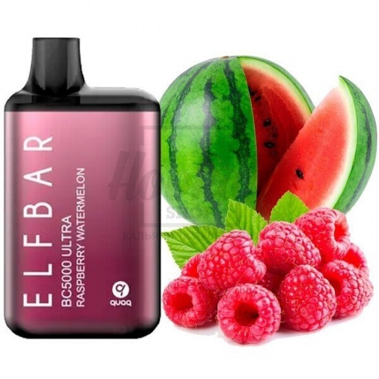 Електронна сигарета Elf Bar BС5000 Ultra Raspberry Watermelon (Малина Арбуз) Електронна сигарета Elf Bar BС5000 Ultra Raspberry Watermelon (Малина Арбуз)
