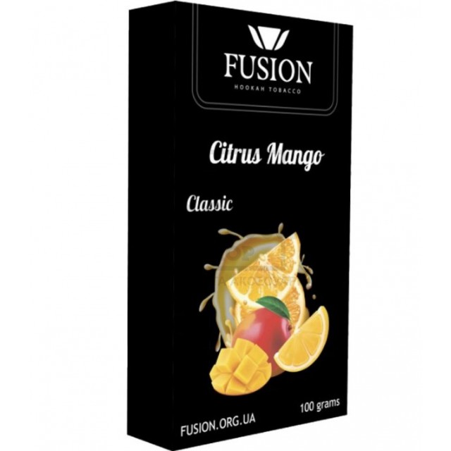 Тютюн Fusion Classic Citrus Mango (Цитрус Манго) 100 гр Тютюн Fusion Classic Citrus Mango (Цитрус Манго) 100 гр