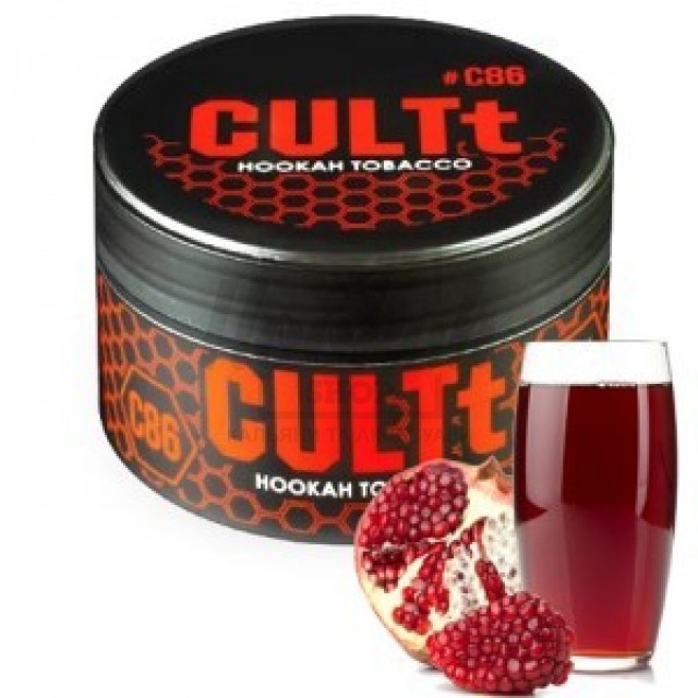 Тютюн CULTt C86 Pomegranate Drink (Гранатовий Напій) 100 г Тютюн CULTt C86 Pomegranate Drink (Гранатовий Напій) 100 г