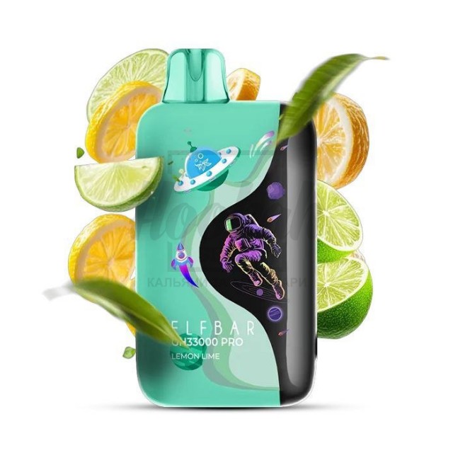 Електронна сигарета Elf Bar GH33000 PRO Lemon Lime (Лимон Лайм)