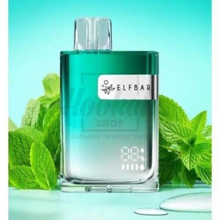 Электронная сигарета Elf Bar CR8000 Sea Breeze Mint (Свежий Мятный Бриз) Электронная сигарета Elf Bar CR8000 Sea Breeze Mint (Свежий Мятный Бриз)