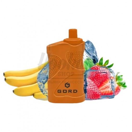 Електронна сигарета Gord G-05 4000 Strawberry Banana Ice (Полуниця Банан Льод) Електронна сигарета Gord G-05 4000 Strawberry Banana Ice (Полуниця Банан Льод)