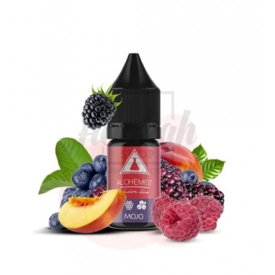 Рідина Alchemist FL Mojo (Малина Чорниця Персик) 10мл 5% Рідина Alchemist FL Mojo (Малина Чорниця Персик) 10мл 5%