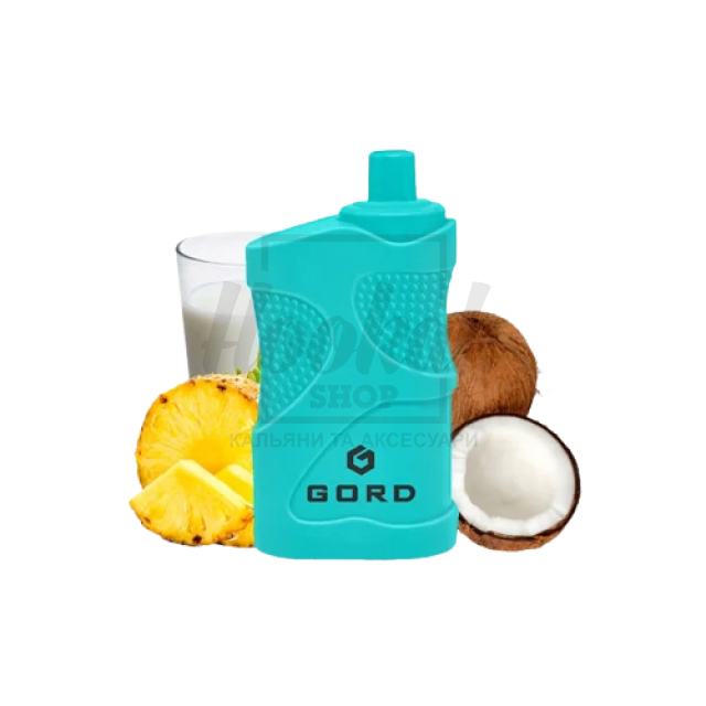 Електронна сигарета Gord G-05 4000 Pineapple Coconut Milk (Ананас Кокосове Молоко)