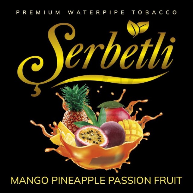 Тютюн Serbetli Mango Pineapple Passionfruit (Ананас Манго Маракуя) 100гр Тютюн Serbetli Mango Pineapple Passionfruit (Ананас Манго Маракуя) 100гр