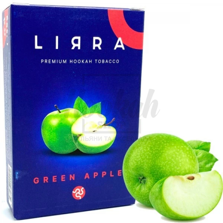 Тютюн Lirra Green Apple (Зелене Яблуко) 50 гр Тютюн Lirra Green Apple (Зелене Яблуко) 50 гр
