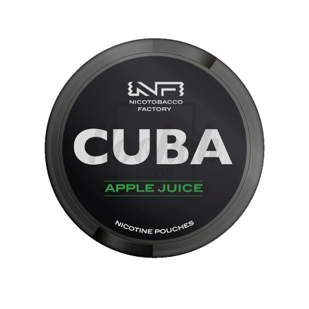 Снюс Cuba Black Juice 43 mg/pouch 66 mg/g (Яблучний Сік)