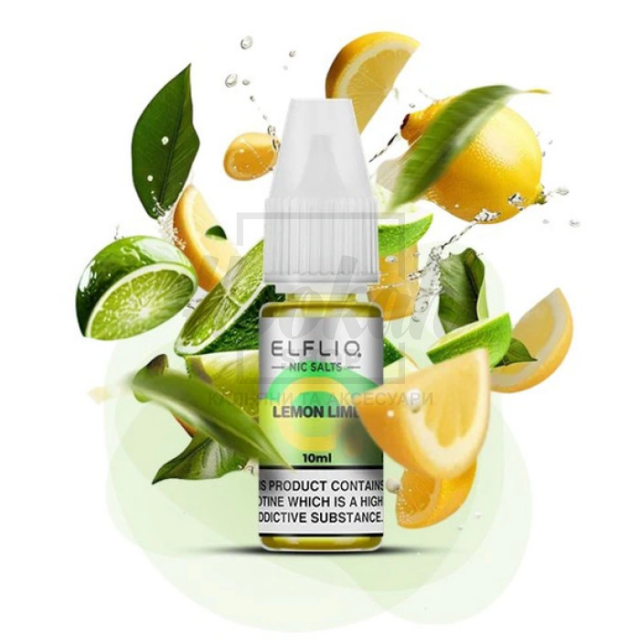 Рідина Elf Liq 5% 10мл Lemon Lime (лимон лайм) Рідина Elf Liq 5% 10мл Lemon Lime (лимон лайм)