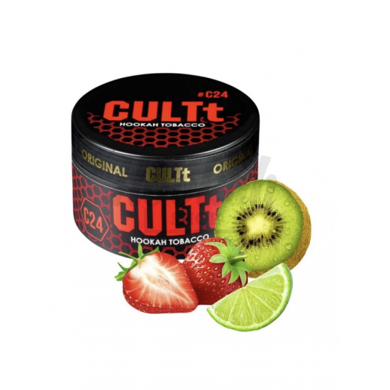 Табак Cult Medium M67 Strawberry Lime (Клубника Лайм) 100 гр