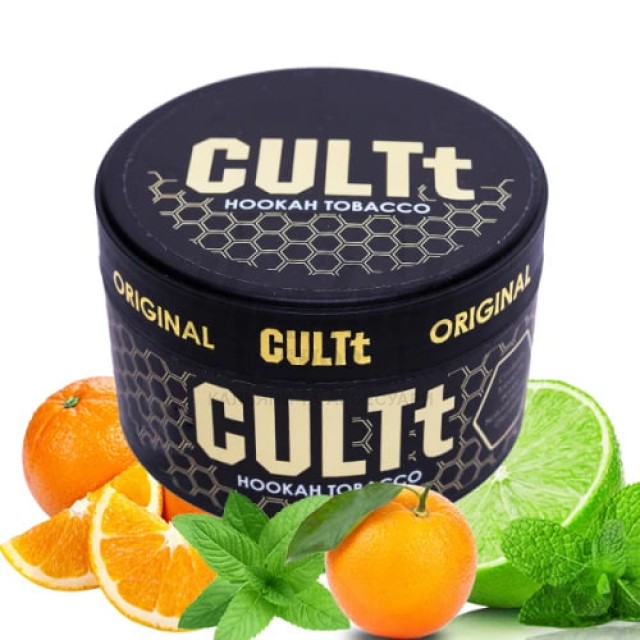 Тютюн CULT C08 Orange Lime Mint (Апельсин Лайм М'ята) 100 г Тютюн CULT C08 Orange Lime Mint (Апельсин Лайм М'ята) 100 г