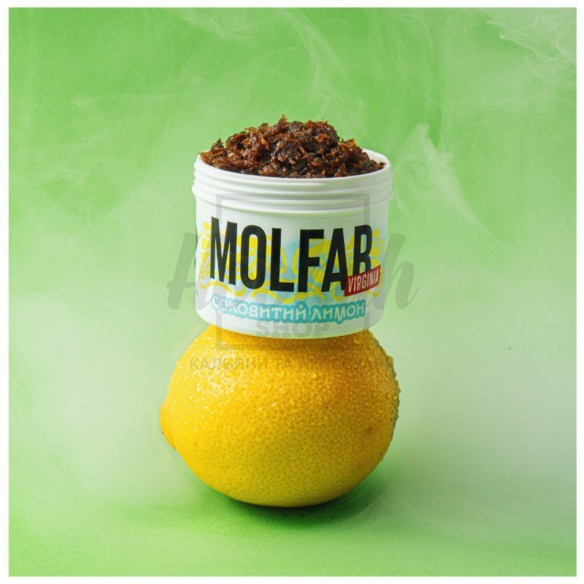 Тютюн Molfar Virginia Line Соковий Лимон (Лимон) 100 гр Тютюн Molfar Virginia Line Соковий Лимон (Лимон) 100 гр