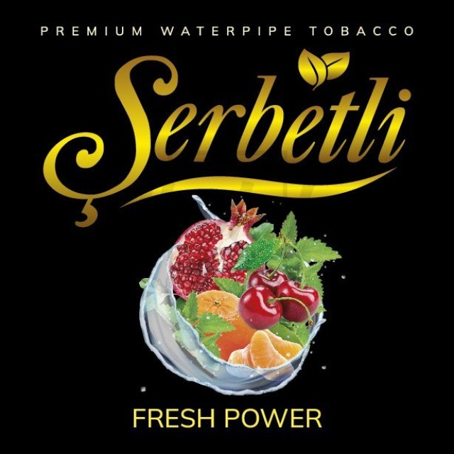 Табак Serbetli Fresh Power (Гранат Вишня Мандарин Мята Лёд) 100 гр Табак Serbetli Fresh Power (Гранат Вишня Мандарин Мята Лёд) 100 гр