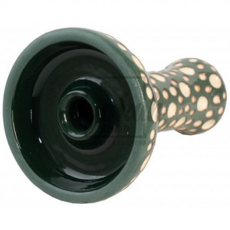 Чаша Etna Phunnel Dot Glaze Dark Green