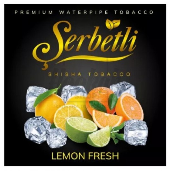 Тютюн Serbetli Lemon Fresh (Свіжий Лимон) 100 гр Тютюн Serbetli Lemon Fresh (Свіжий Лимон) 100 гр