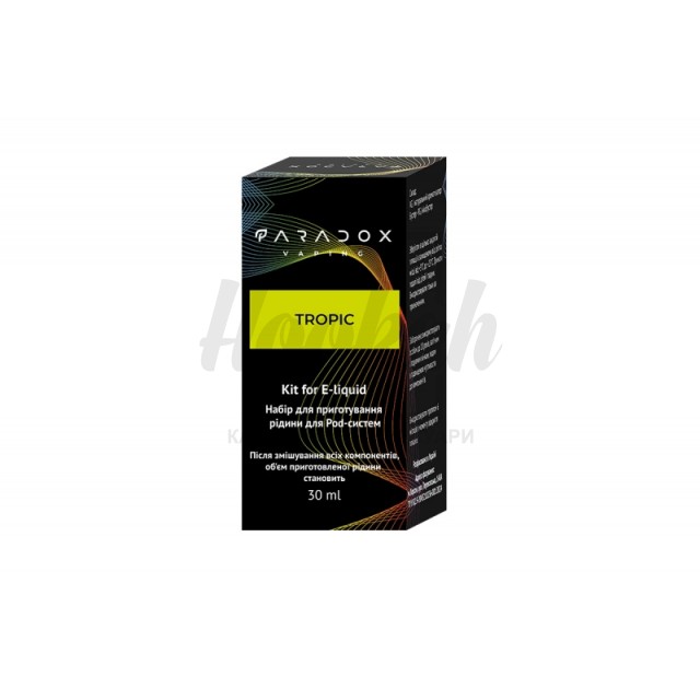 Набір Paradox Vaping Tropical (Тропіка) 30ml/50mg Salt Nic Набір Paradox Vaping Tropical (Тропіка) 30ml/50mg Salt Nic