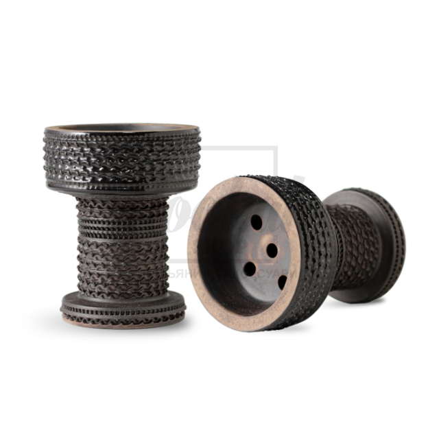 Чаша Gusto Bowls Rook Design Black