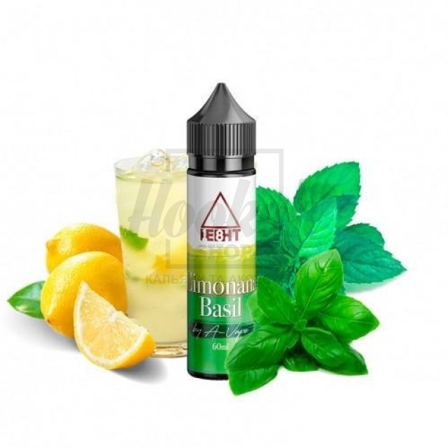 Рідина 1E8TH 3% 60мл Cimonana Basil (лимон базилік ментол)