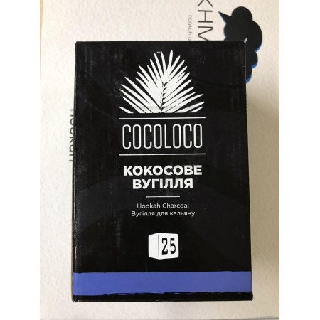 Вугілля кокосове Хмара Коколоко Cocoloco 72 кубика 1 кг Вугілля кокосове Хмара Коколоко Cocoloco 72 кубика 1 кг