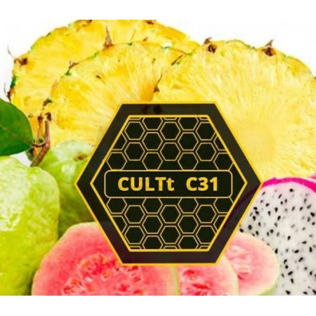 Табак CULT C31 Guavapine (Питайя Гуава Ананас) 100 гр Табак CULT C31 Guavapine (Питайя Гуава Ананас) 100 гр