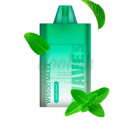 Електронна сигарета Waves W5500 Maxx Sweet Mint (Солодка М'ята) Електронна сигарета Waves W5500 Maxx Sweet Mint (Солодка М'ята)