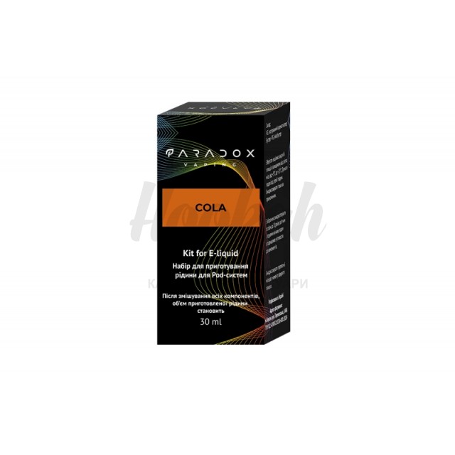 Набір Paradox Vaping Cola (Кола) 30ml/50mg Salt Nic Набір Paradox Vaping Cola (Кола) 30ml/50mg Salt Nic