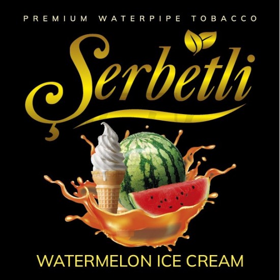 Тютюн Serbetli Watermelon Ice Cream (Кавунове Морозиво) 100 гр Тютюн Serbetli Watermelon Ice Cream (Кавунове Морозиво) 100 гр