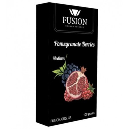 Тютюн Fusion Medium Pomegranate Berries (Гранат Ягоди) 100 гр Тютюн Fusion Medium Pomegranate Berries (Гранат Ягоди) 100 гр