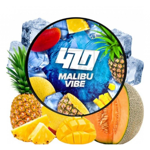 Тютюн 4:20 Frost Line Malibu Vibes (Ананас Манго Диня) 100 гр Тютюн 4:20 Frost Line Malibu Vibes (Ананас Манго Диня) 100 гр