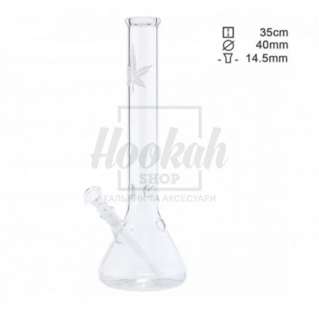 Бонг скляний Leaf Beaker Бонг скляний Leaf Beaker