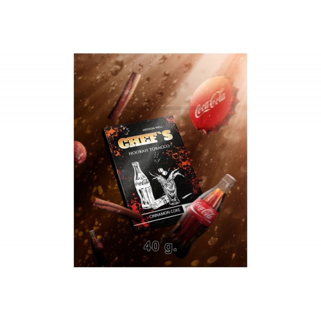 Заправка Chef's Cinnamon Coke (Кола з Корицею) 40 g. Заправка Chef's Cinnamon Coke (Кола з Корицею) 40 g.