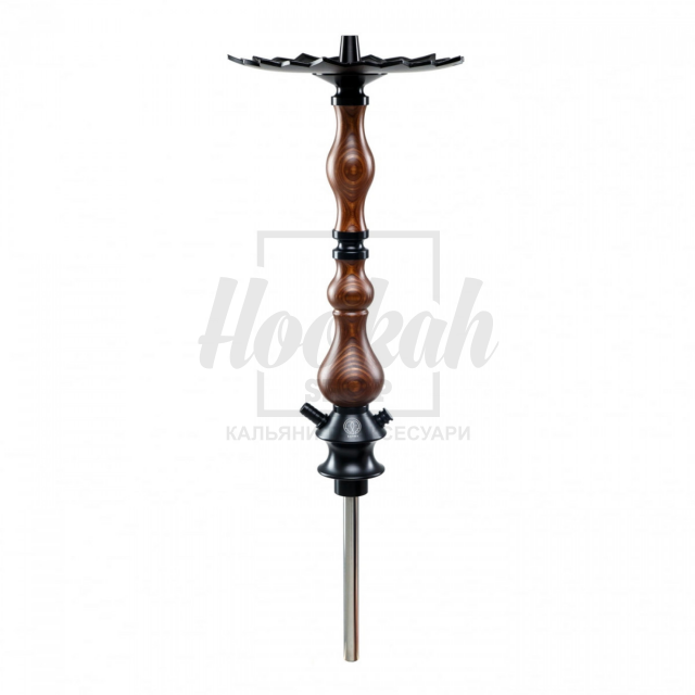 Шахта для кальяну Karma 0.0 Dark Brown темно-коричнева + Блюдце Шахта для кальяну Karma 0.0 Dark Brown темно-коричнева + Блюдце