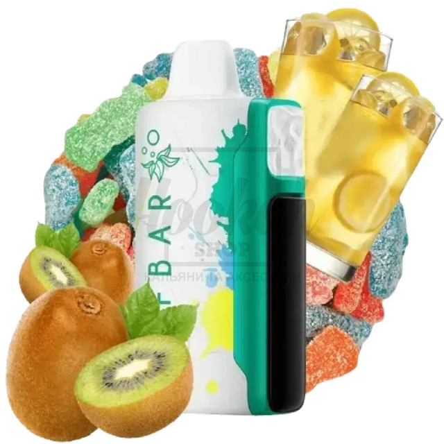 Електронна сигарета Elf Bar Sour King 30000 Kiwi Lemonade (ківі лимонад) Електронна сигарета Elf Bar Sour King 30000 Kiwi Lemonade (ківі лимонад)