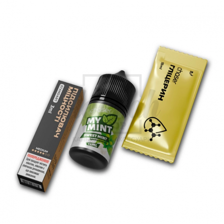 Жидкость Набор Chaser Mint Sweet Mint 30мл 5% Жидкость Набор Chaser Mint Sweet Mint 30мл 5%