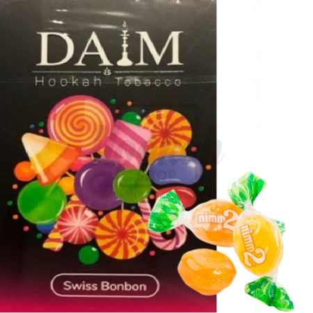 Тютюн Daim Swiss Bonbon (фруктові льодяники) 50 гр
