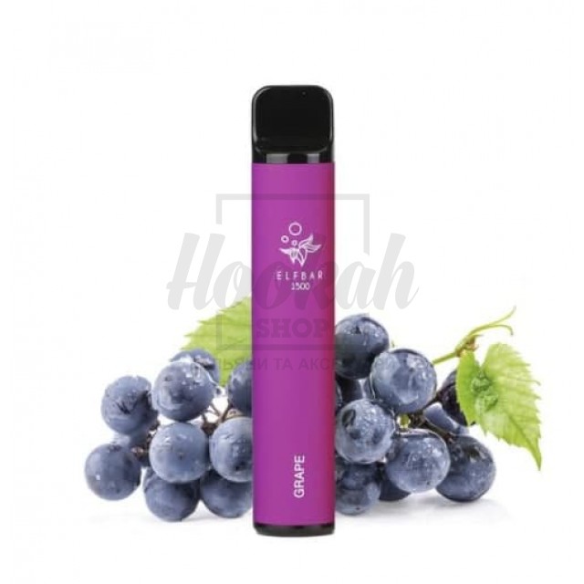 Електронна сигарета Elf Bar 1500 Grape (Виноград) Електронна сигарета Elf Bar 1500 Grape (Виноград)