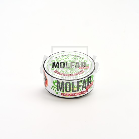 Тютюн Molfar Virginia Line Карпатський Дух (Чорна Смородина Джин Ялівець) 100 гр Тютюн Molfar Virginia Line Карпатський Дух (Чорна Смородина Джин Ялівець) 100 гр