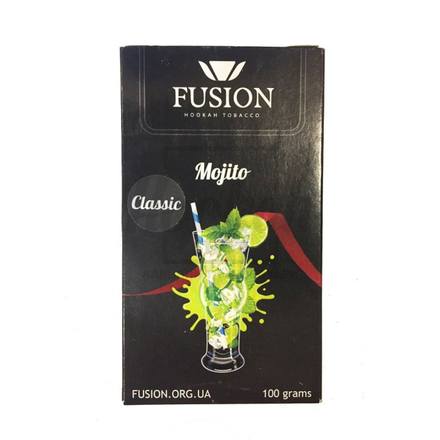 Тютюн Fusion Medium Mojito (Мохіто) 100 гр Тютюн Fusion Medium Mojito (Мохіто) 100 гр
