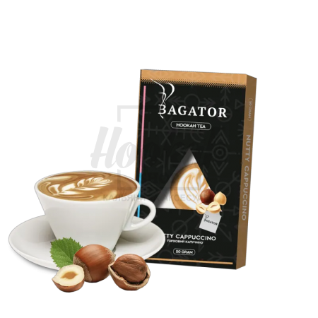 Безтютюнова суміш Bagator Nutty Cappuccino (Горіховий Капучино) 50гр