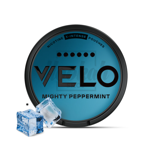 Снюс Velo Mighty Peppermint (Сильна М'ята) Екстра-інтенсивний