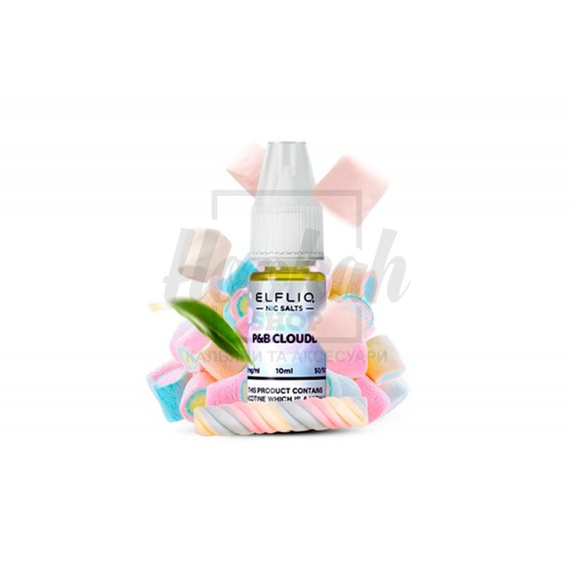 Жидкость Elf Liq P&B Cloud (Без Вкуса) 10ml/50mg Salt Nic Жидкость Elf Liq P&B Cloud (Без Вкуса) 10ml/50mg Salt Nic